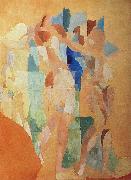 Delaunay, Robert The three Graces oil